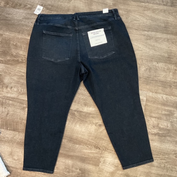 GOOD AMERICAN women’s Good Petite Skinny caulk Denim Always Fit plus size - Picture 3 of 10